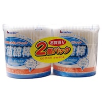 日進医療器 リーダー抗菌綿棒 1パック(200本×2個入) 69558484 1パック