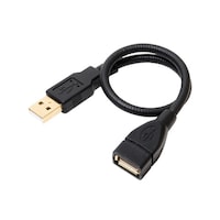 MCO フレキシブルUSB延長ケーブル 0.3m ブラック USBEX23BK USBEX23BK 1台