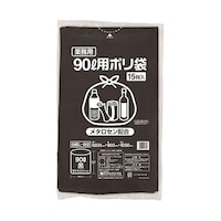 伊藤忠リーテイル ポリゴミ袋(メタロセン配合)黒90L 15枚入り GMBL902 GMBL902 1袋