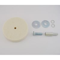 サンフレックス フェルトバフ アーバー付 65φ No.4412 No.4412 1袋