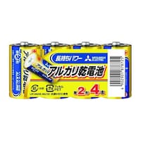 三菱電機 アルカリ乾電池 単2形 1.5V 4本入 LR14N/4S LR14N/4S 1パック