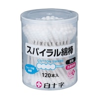 白十字 FCスパイラル綿棒 1個(120本入) 60587853 1個
