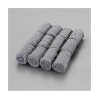 山崎産業 φ40x70mm スチールウール(ソープなし/12個) EA928AJ96 EA928AJ96 1袋