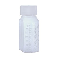 金鵄製作所 マーカー投薬瓶 30mL ノーマルキャップ(ホワイト:白)1袋(20本入) MBIN3020 MBIN3020 1袋