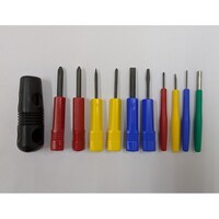 アネックスツール DOBEDO 精密付10本組ドライバー #088 #088 1組