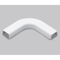 マサル工業 ニュー・エフモール付属品 マガリ 0号 ホワイト SFMM02 SFMM02 1個