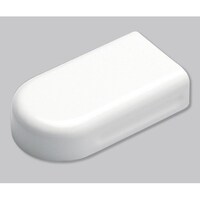 マサル工業 メタルエフモール付属品 エンド A型 ホワイト MFME12 MFME12 1個