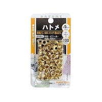 イチネンミツトモ ハトメ5MM 100個入06407 06407 1セット