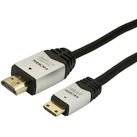 ホーリック ハイスピードHDMIミニケーブル 2.0m シルバー タイプCオスタイプAオス HDM20015MNS 1個