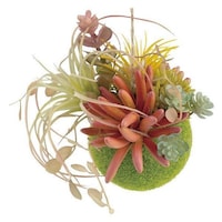 キシマ フェイクグリーン ハンギングボール S エクリア CT触媒 観葉植物 D