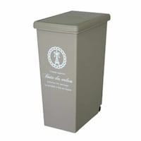 平和工業 ゴミ箱 20L スライドペール ふた付き エッフェル塔 ベージュ