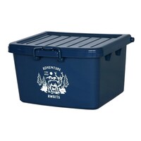 平和工業 収納ケース フリーボックスL ナイトブルー