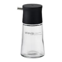 リス 醤油差し ガラス 80ml スタビアリュクス 調味料入れ ブラック