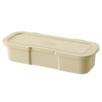 リス 収納ボックス トランクカーゴ インナーカーゴ S2 インナーボックス 幅32.4×奥行12.7×高さ7.7cm ベージュ