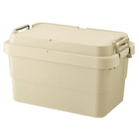 リス 収納ボックス 幅60×奥行39×高さ35.7cm トランクカーゴ スタッキング 50L TC50S ベージュ