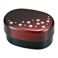 HAKOYA お弁当箱 2段 570ml 小判 茜桜