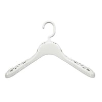 シンコハンガー ハンガー ウォッシャブルスーツ用ハンガー ニット用 スカイブルー ホワイト