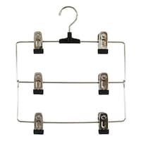 シンコハンガー ハンガー スカートハンガー 3段 クリップ スカート スカート用