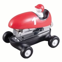 セトクラフト ステープラー トイカー ステーショナリー 文具 レッド