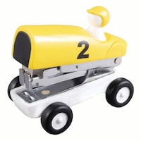 セトクラフト ステープラー トイカー ステーショナリー 文具 イエロー