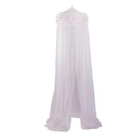 ケーアイジャパン 天蓋 スリーピングカーテン 蚊帳 モスキートネット ベッド レース カーテン 姫系 天蓋カーテン ホワイト ピンク