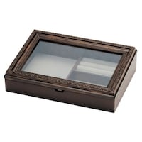 ケーアイジャパン ジュエリーボックス ノーム L アンティーク 木製 ブラウン