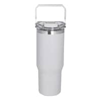 リビング タンブラー 900ml ensemble ストロー付2WAYタンブラー 水筒 グレー