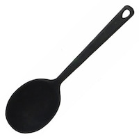 リビング 盛り付けスプーン シリコーン シリコン製 ブラック
