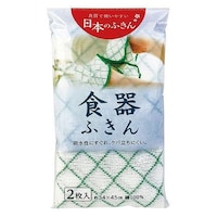 アイセン ふきん 食器用綿柄ふきん 2枚入り