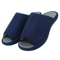 オクムラ スリッパ 歩行姿勢サポート3Dコンフォート LL 26.5から27.5cm ネイビー