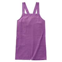 レップ エプロン ソル バッククロス habitue ピンク