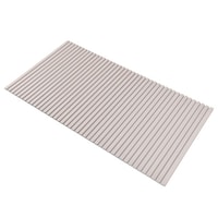 ミエ産業 風呂ふた シャッター Ag抗菌 日本製 70×120cm 用 M12 実寸70×122cm モカグレー