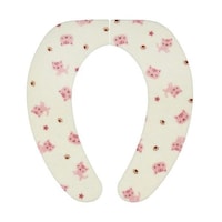 サンコー 便座シート おくだけ吸着 消臭加工 ネコ ネコ