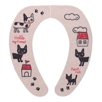 サンコー 便座シート おくだけ吸着 消臭加工 おさんぽねこ おさんぽねこ