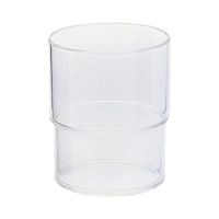 小森樹脂 スタッキングコップ プラスチック製 食洗機対応 ブラック クリア