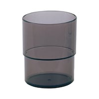 小森樹脂 スタッキングコップ プラスチック製 食洗機対応 ブラック ブラック