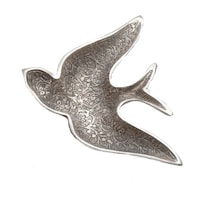 東京かんかん アクセサリートレイ ブラスバードプレート シルバー