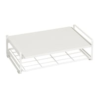 伸晃 トースターラック 幅41cm キッチンカウンターラック レンジ上収納 スチールラック