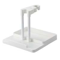 伸晃 クリーナースタンド 掃除機 スタンド 立てかけ スティッククリーナー フローリングワイパー 粘着ローラー 収納 ホワイト