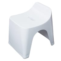 シンカテック 風呂椅子 ヒューバス バススツール h25 座面高さ25cm 日本製 ホワイト