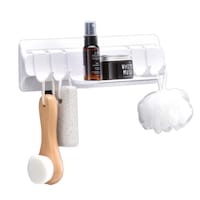 シンカテック お風呂収納 吊り下げ ヒューバスプラス 粘着シート マルチフック マルチトレイ セット