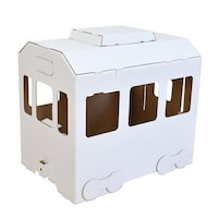 ハコモ ダンボール 電車 ダンボール電車 組立