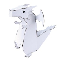 ハコモ 工作キット ダンボール製 ドラゴン 干支