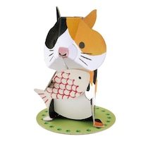 ハコモ 工作キット ダンボール製 hacomo kids mini ねこ