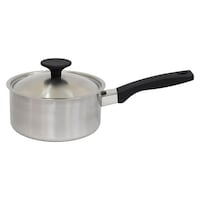 ウルシヤマ金属工業 片手鍋 18cm IH対応 ステンレス製 内面セラミック加工 ソースパン 日本製 UMIC