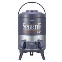 ピーコック魔法瓶 ウォータージャグ キーパー ダブルコック カップホルダー付 9.5L 日本製