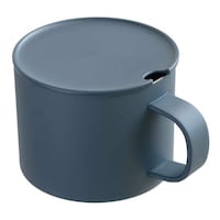 ピーコック魔法瓶 マグカップ フタ付き 280ml 真空二重構造 ステンレス ダークブルー