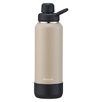 ピーコック魔法瓶 水筒 1L スポーツボトル 保冷専用 ベージュ