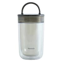 ピーコック魔法瓶 ウォーターボトル クリアボトル デイリーボトル 340ml スモーク