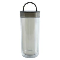 ピーコック魔法瓶 ウォーターボトル クリアボトル デイリーボトル 480ml スモーク